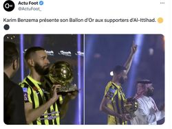 Netizen Terkesima Sambutan Spektakuler Benzema di Al Ittihad
