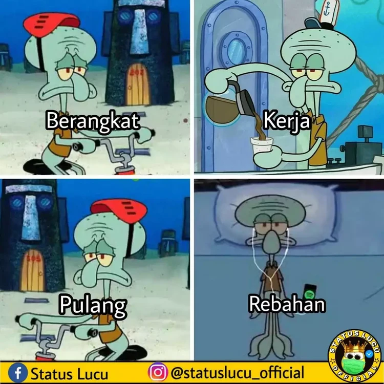 Meme Kerasnya Dunia Kerja, Tetap Menyerah dan Jangan Semangat! Setelah dewasa, kita masuk ke fase baru: dunia kerja. Selamat datang gaes, tetap menyerah dan jangan semangat!