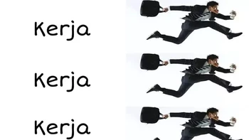 Semoga lelahmu menjadi berkah ya, detikers. Foto: Instagram/statuslucu_official