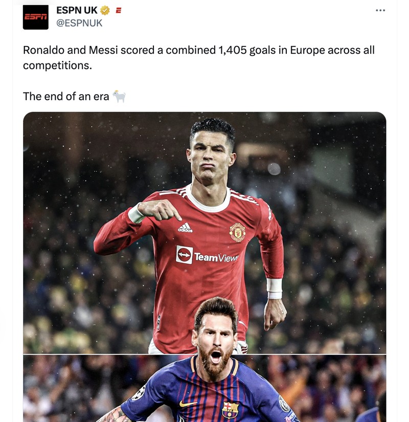 Meme Messi Ronaldo