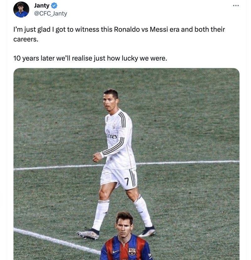 Meme Messi Ronaldo