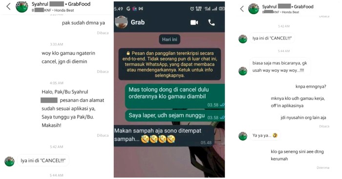 Kacau! Pengemudi Ojol Ogah Antar Makanan hingga Pelanggan Kelaparan
