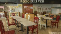 Sementara area foodcourd yang menjadi andalan seperti di beberapa mall justru tak mampu menarik pengunjung ke mall ini. 