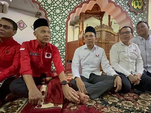 Perindo Resmi Usung Ganjar, TGB: Lanjutkan Pembangunan Masa Jokowi