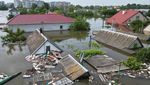 Potret Banjir Kherson Dari Udara