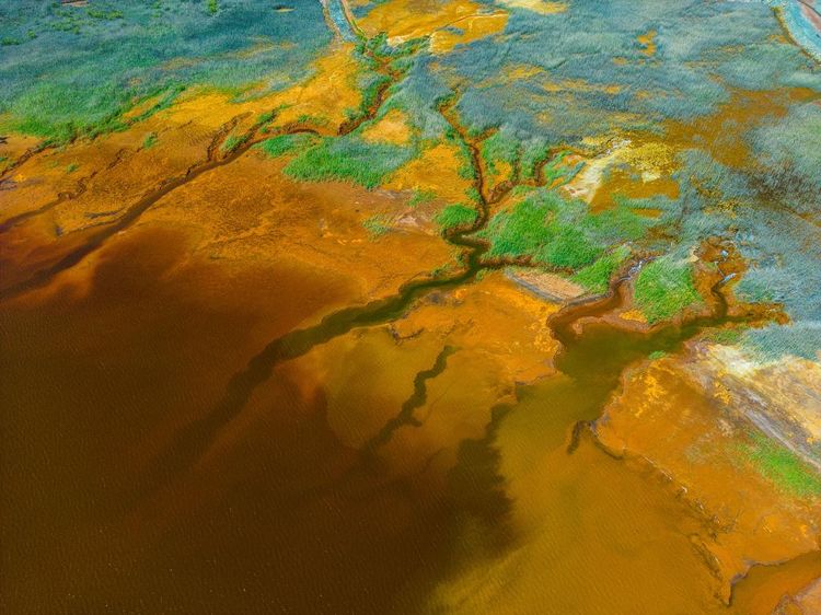 Potret Rio Tinto, Sungai Spanyol yang Bentuknya Mirip Planet Mars