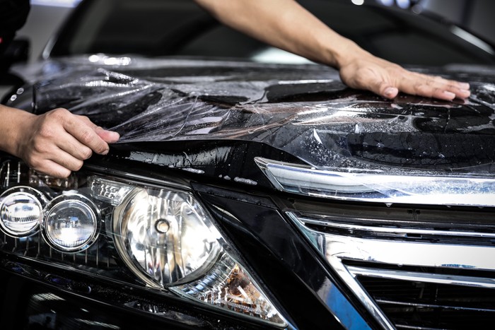 Proses Paint Protection Film (PPF)