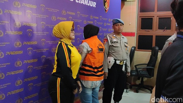 Tersangka pemilik penampungan TKW ilegal di Cianjur