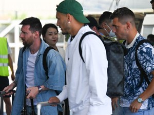 Disebut-sebut gegara Paspor, Messi Sempat Tertahan di Imigrasi Bandara China