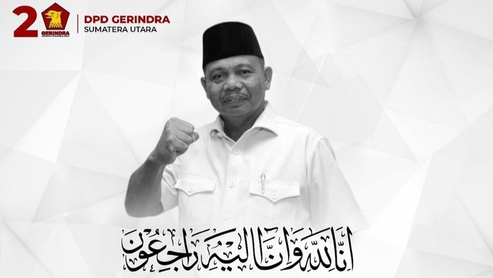 Anggota DPRD Simalungun, Badri Kalimantan meninggal dunia. (Foto: Istimewa)