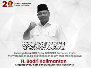 Anggota DPRD Simalungun dari Gerindra Meninggal Dunia Usai Main Badminton