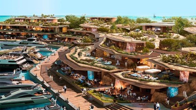 Dibuka Tahun Depan, Begini Desain Pulau yang Mau Dibikin Arab Saudi
