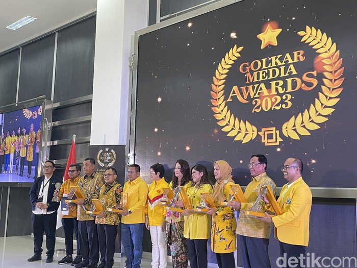 Golkar Media Awards 2023 (Silvia Ng/detikcom)