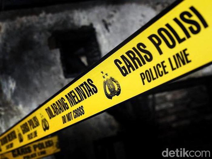 Ilustrasi garis polisi