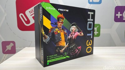 Unboxing Infinix Hot 30 Free Fire, HP Rp 1 Jutaan Bonus Kode Redeem FF
