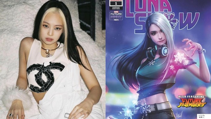 Jennie BLACKPINK Diduga Gabung Marvel, Jadi Superhero Usai The Idol