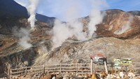 Area Kawah di Gunung Papandayan