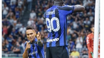 Fans ini mengajak orang mendukung Inter saja. Foto: Twitter