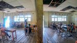Miris! Siswa di Sekolah Ini Belajar dengan Kondisi Kelas yang Rusak Parah