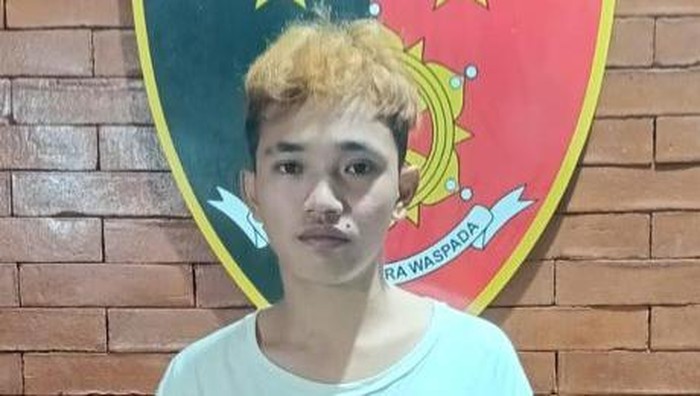 Apriyadi, tersangka pembobolan rumah pengusaha di Palembang.