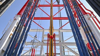 Rencananya Sinopec akan mengebor hingga kedalaman maksimum dalam 457 hari di area yang terletak di Xinjiang Uighur Autonomus Region itu. Proyeknya sendiri dinamakan sebagai Project Deep Earth 1-Yuejin 3-3XC Well. Foto: Xinhua