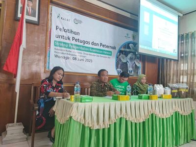 Petugas dan Peternak Diberi Pelatihan Tingkatkan Kesehatan Ternak