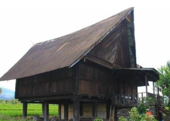 Rumah adat Sumatera Selatan, Rumah Tatahan.