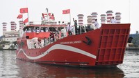 Agus mengatakan seluruh layanan kesehatan di kapal ini gratis. Dia berharap kapal RS terapung bisa menjangkau warga di berbagai daerah.