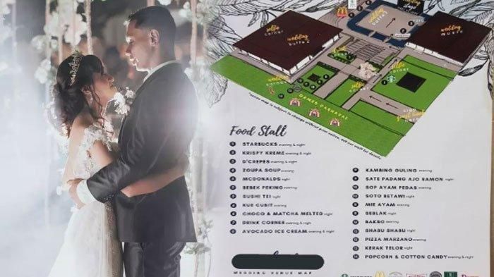 Viral! 5 Pesta Nikah Mewah dengan Menu Starbucks hingga Sushi Tei