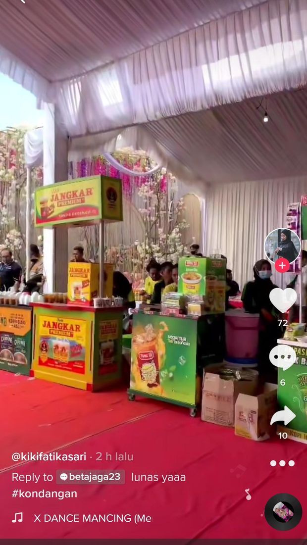 Viral! 5 Pesta Nikah Mewah dengan Menu Starbucks hingga Sushi Tei