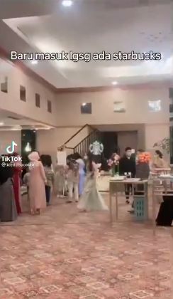 Viral! 5 Pesta Nikah Mewah dengan Menu Starbucks hingga Sushi Tei