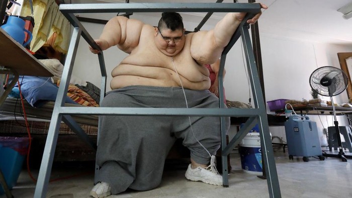 Ini Dia Pria Tergemuk di Dunia, Berat Badannya Sempat Sentuh 594 Kg!