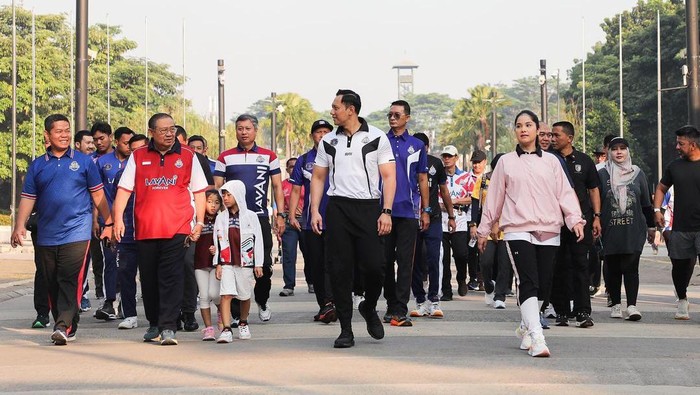 AHY hingga SBY Curi Perhatian di GBK