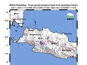 Gempa 11 Juni 2023 di Cianjur: Kekuatan, Dampak dan Penyebab