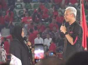 Temui Warga Medan, Ganjar Minta Ulangi Kemenangan Jokowi di Sumut saat 2019