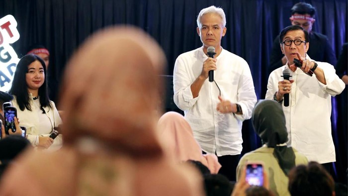 Ganjar Pranowo di Medan (Dwi Rahmawati/detikcom)