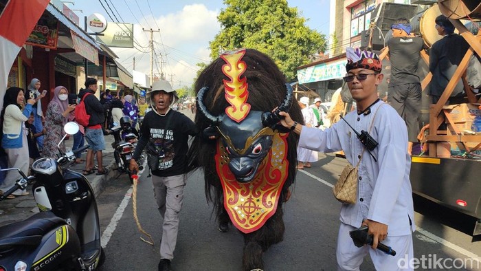 Kemeriahan Galuh Ethnic Carnival di Ciamis, Minggu (11/6/2023). Kemeriahan Galuh Ethnic Carnival di Ciamis, Minggu (11/6/2023).
