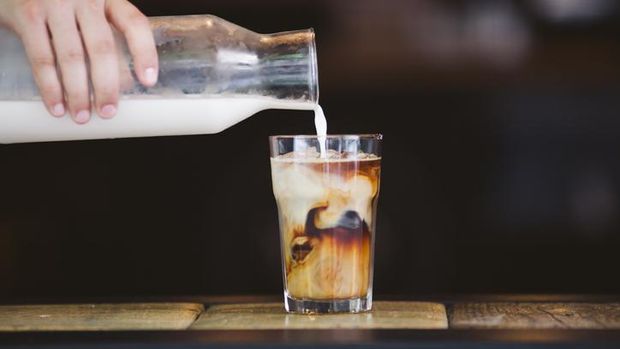 Kopi campur susu kedelai
