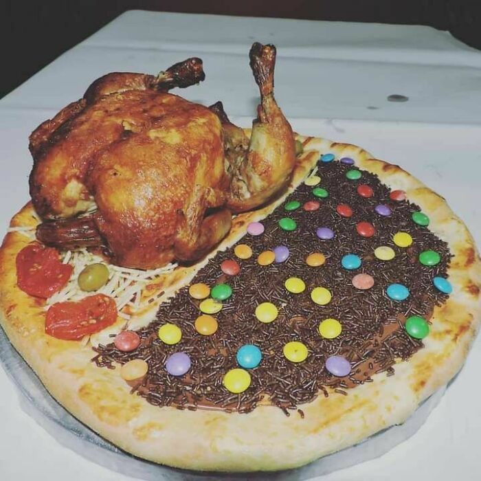 Kreasi pizza menjijikkan Bikin Mual! 10 Penyajian Pizza Nyeleneh Ini Menjijikkan