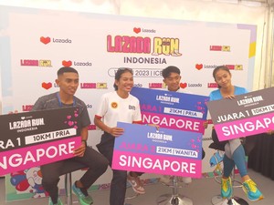 Wih, Ada Hadiah Jutaan Rupiah hingga ke Singapura di Lazada Run 2023
