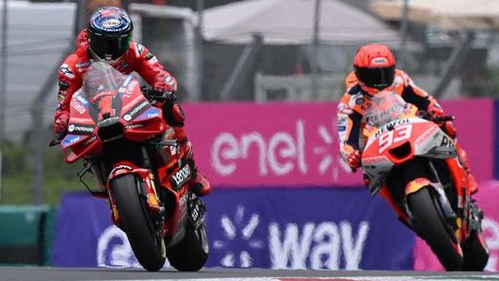 Kualifikasi MotoGP Italia 2023 (Photo by Filippo MONTEFORTE / AFP)