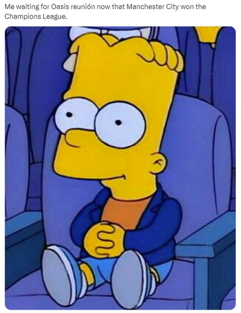Meme Manchester City Juara Liga Champions 2023