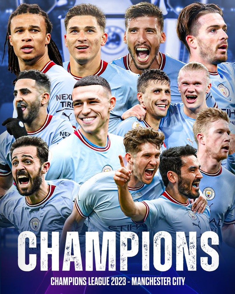 Meme Manchester City Juara Liga Champions 2023