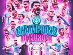 Manchester City Treble Winner, Gokil!