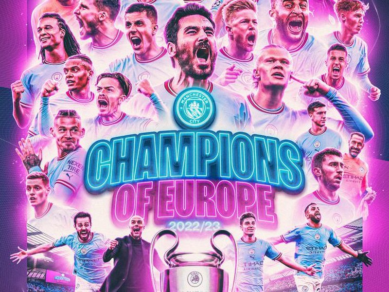 Meme Manchester City Juara Liga Champions 2023