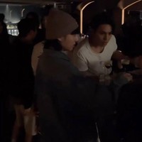 Keduanya tak terpisahkan dan terlihat bersama di after party Louis Vuitton April lalu. Foto: Instagram