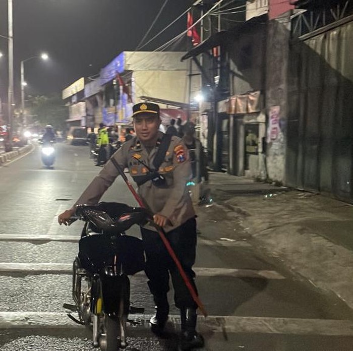 Razia balap motor di Surabaya