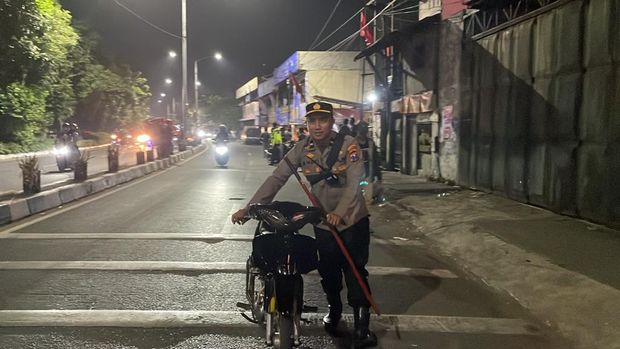 Razia balap motor di Surabaya