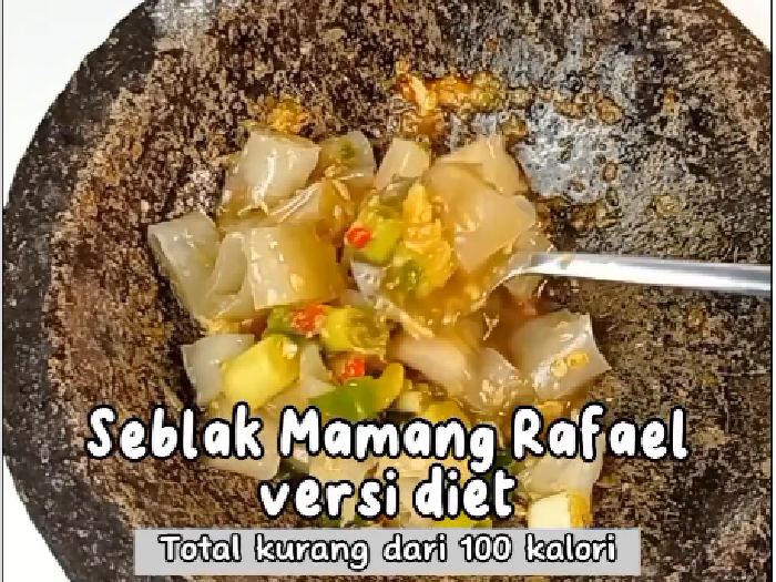Seblak Rafael Tan dibikin versi diet oleh netizen Instagram