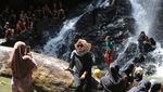 Wisata Air Terjun di Pedalaman Aceh Ramai Dikunjungi Warga